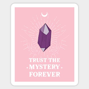 Healing crystals Mystical Esoteric Sticker